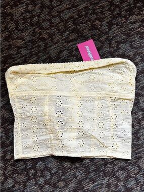 Edikted Yellow Tube Top